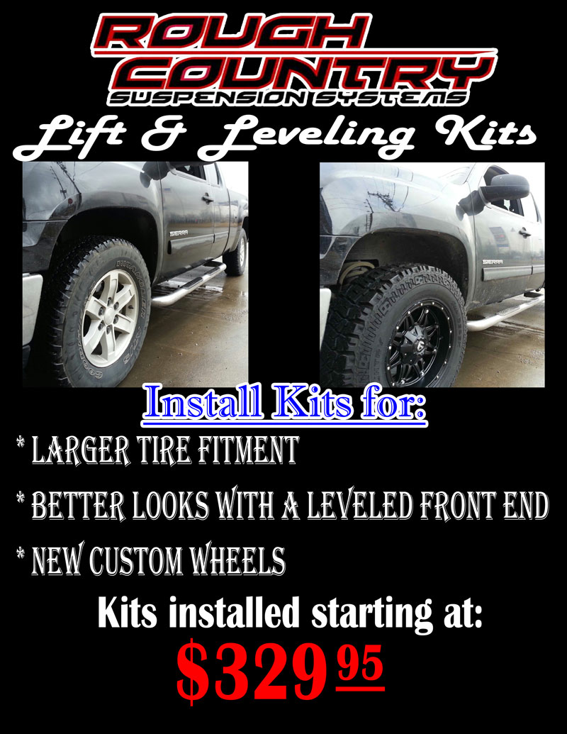 who can install a leveling kit near me